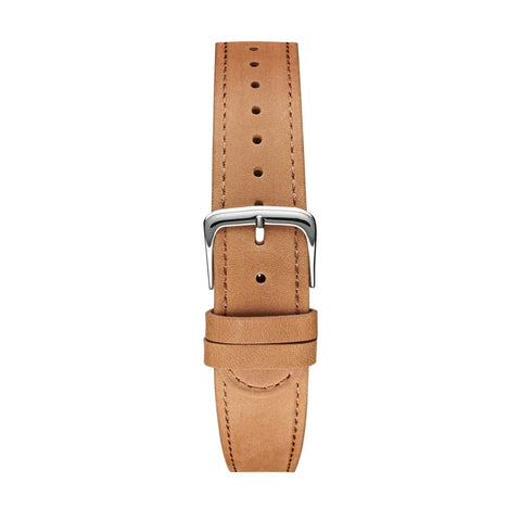 Camel Silver Leather