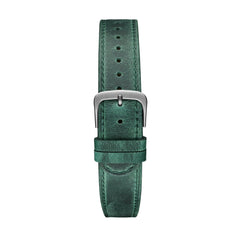 Green Grey Leather