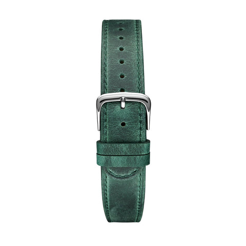Green Silver Leather