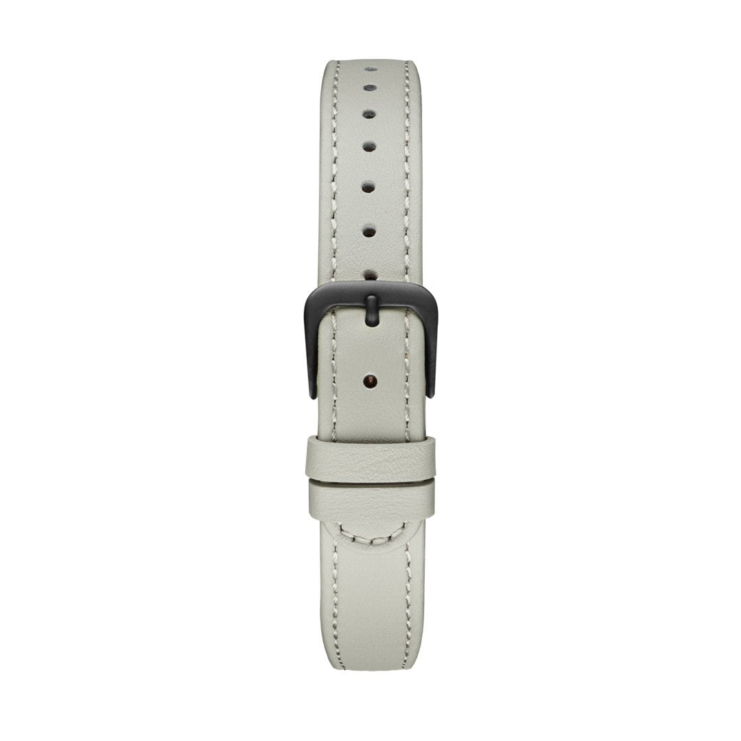 Grey Black Leather W